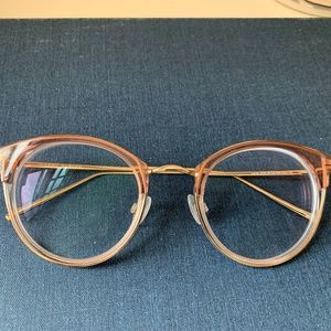 Warby Parker Faye Layered Rose Quartz w/ Reisling